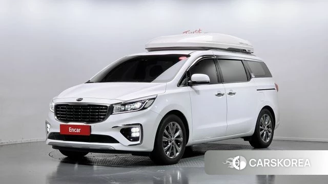 Kia The New Carnival 2019 Белый из Кореи