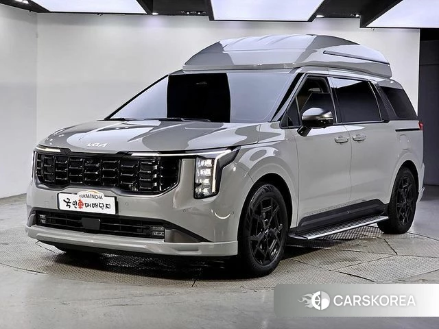 Kia The New Carnival 4th Generation 2024 Серебристо-серый из Кореи