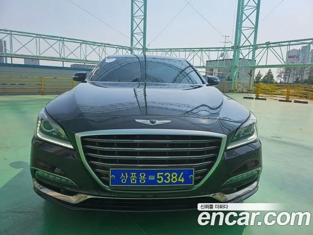 Genesis G80 2018 Черный из Кореи