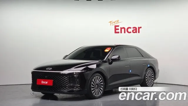 Hyundai Grandeur Hybrid (GN7) 2023 Черный из Кореи