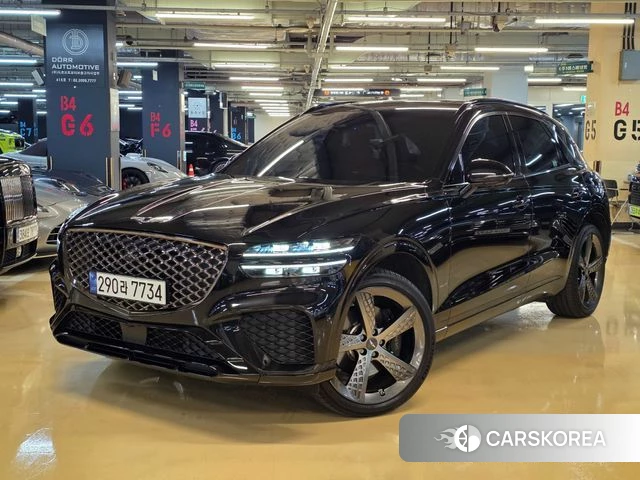 Genesis GV70 2024 Черный из Кореи