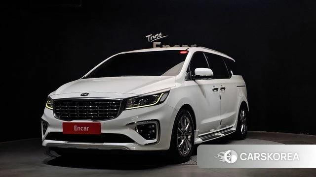 Kia The New Carnival 2018 Белый из Кореи