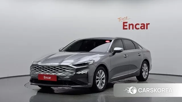 Kia K8 2021 Серебристо-серый из Кореи