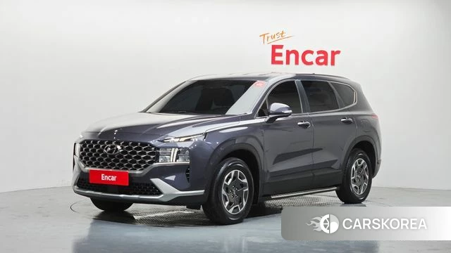 Hyundai The New Santa Fe 2022 Серый из Кореи