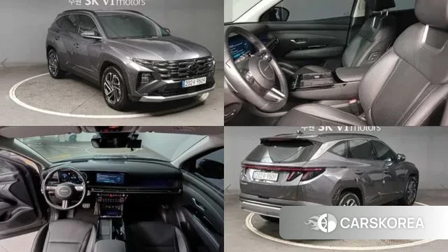 Hyundai The New Tucson Hybrid (NX4) 2024 Серый из Кореи
