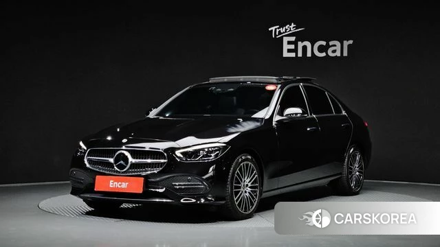 Mercedes-Benz C-Class W206 2022 Черный из Кореи