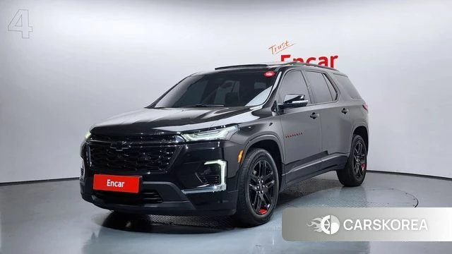 Chevrolet (GM Daewoo) Traverse 2023 Черный из Кореи