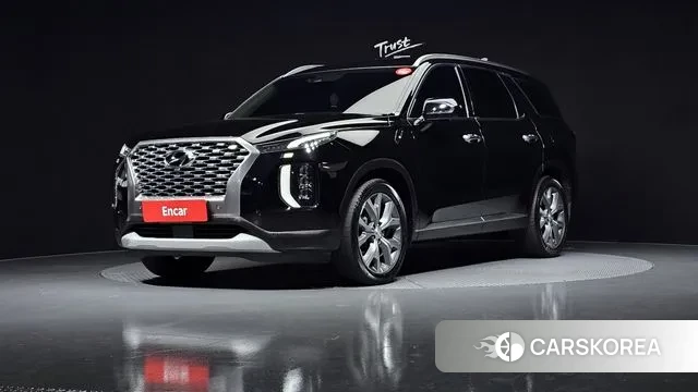 Hyundai Palisade 2021 Черный из Кореи
