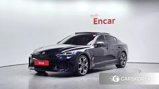 Kia Stinger 2018 Синий из Кореи