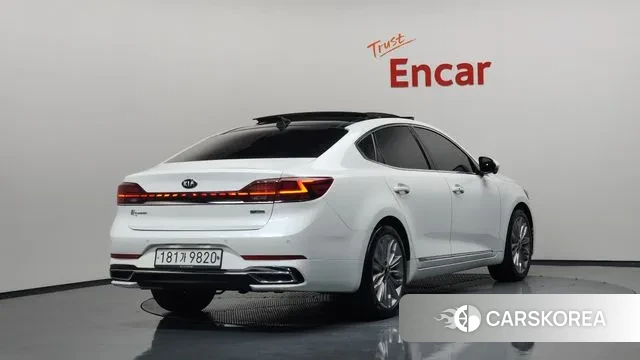 Kia K7 Premier Hybrid 2020 Белый из Кореи