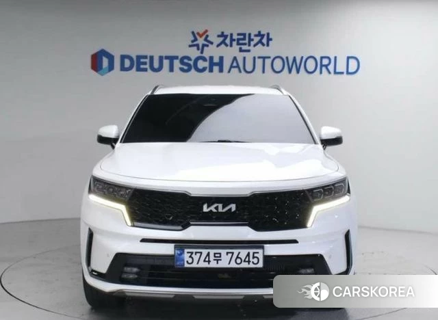Kia Sorento 4th Generation 2022 Белый из Кореи