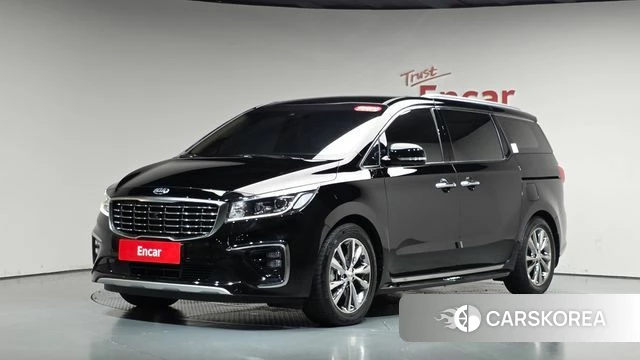 Kia The New Carnival 2019 Черный из Кореи