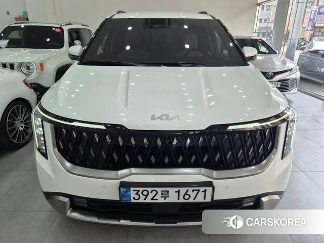 Kia The New Carnival 4th Generation 2025 Белый из Кореи