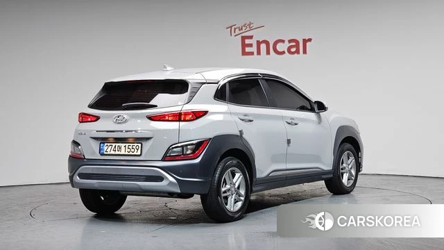Hyundai The New Kona 2022 Серебристо-серый из Кореи