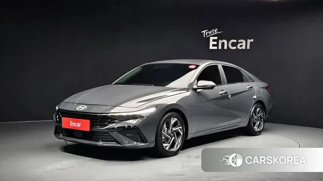 Hyundai The New Avante (CN7) 2023 Серый из Кореи