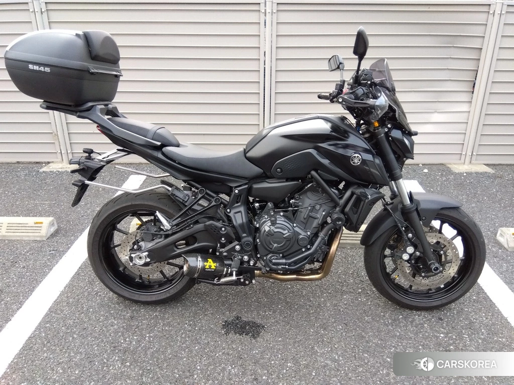 Проданный Yamaha MT-07 ABS 2022 из Японии