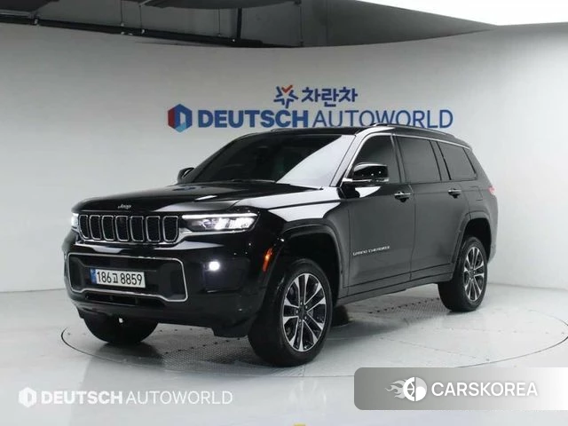Jeep Grand Cherokee (WL) 2021 Черный из Кореи