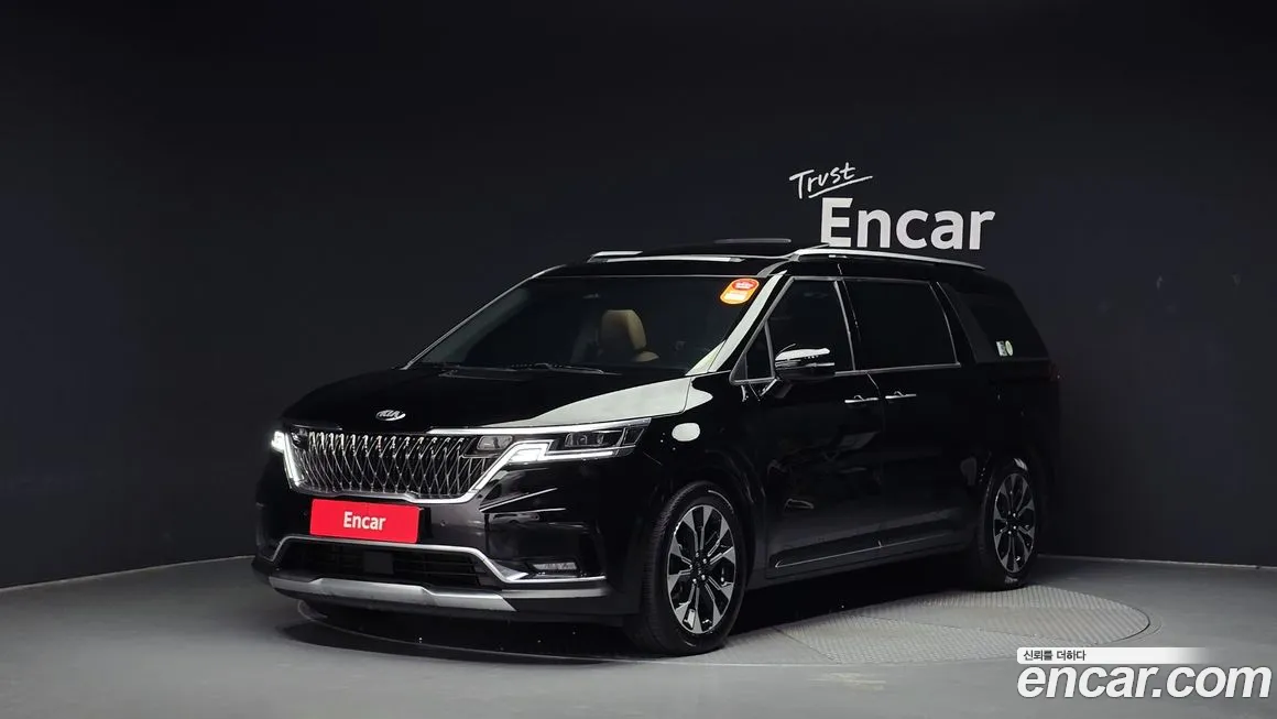 Kia Carnival 4th generation 2021 Черный из Кореи