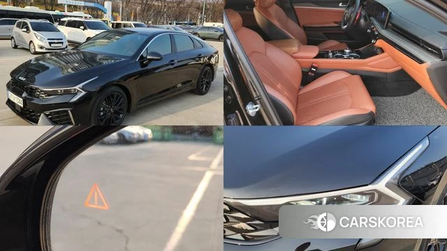 Kia The New K5 3rd generation 2023 Черный из Кореи