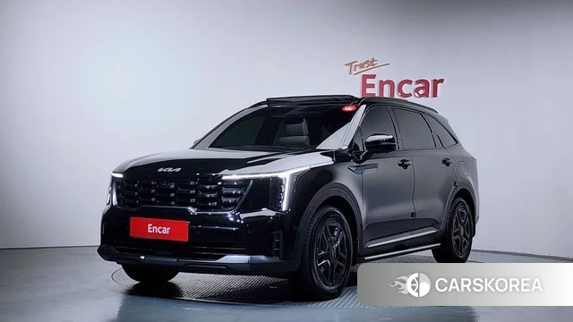 Kia The New Sorento 4th Generation 2024 Черный из Кореи