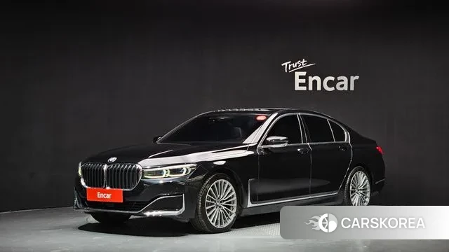 BMW 7 Series (G11) 2021 Черный из Кореи