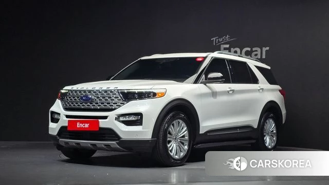 Ford Explorer 6th Generation 2021 Белый из Кореи