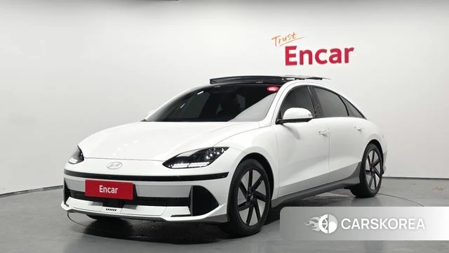 Hyundai Ionic 6 2023 Белый из Кореи