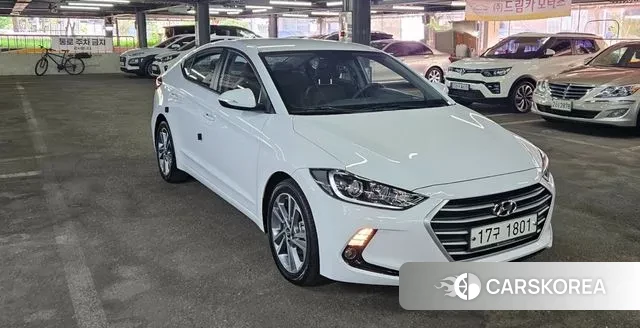 Hyundai Avante AD 2018 Белый из Кореи