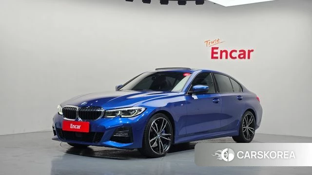 BMW 3 Series (G20) 2020 Синий из Кореи