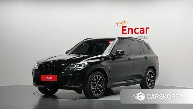 BMW X3 (G01) 2024 Черный из Кореи