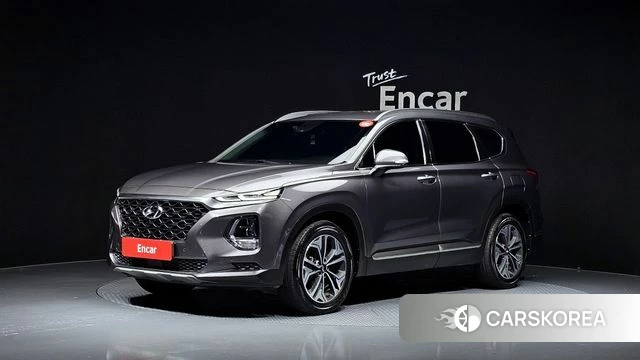 Hyundai Santa Fe TM 2018 Серый из Кореи