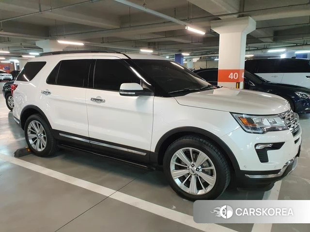 Ford Explorer 2019 Белый из Кореи
