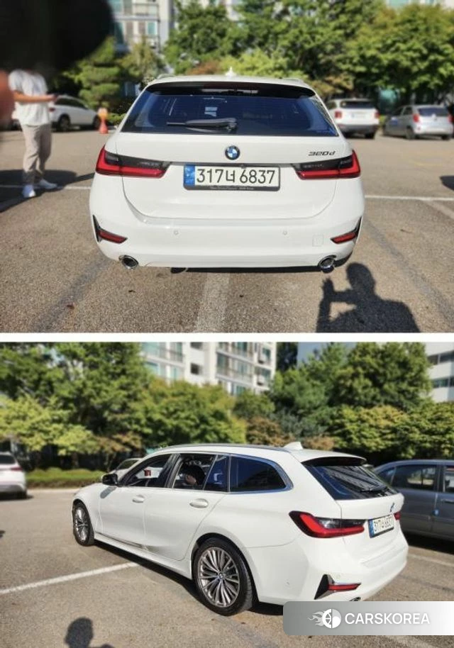 BMW 3 Series (G20) 2022 Белый из Кореи