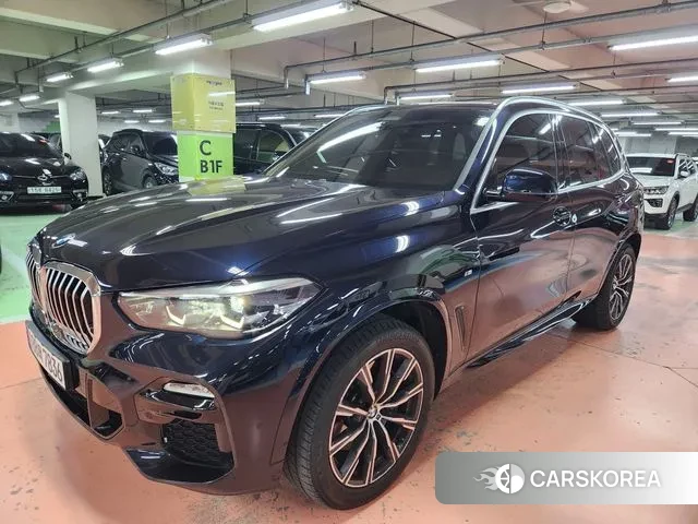 BMW X5 (G05) 2021 Черный из Кореи