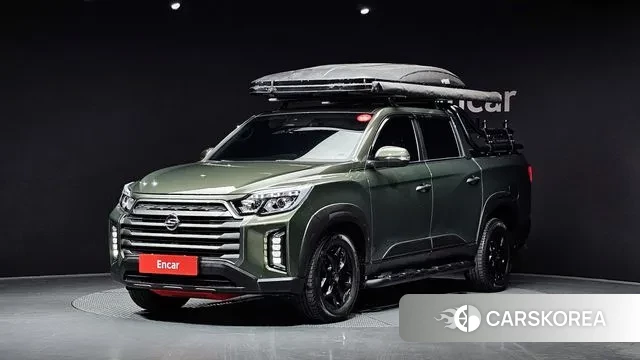 Ssangyong The New Rexton Sport 2022 Темно-зеленый из Кореи