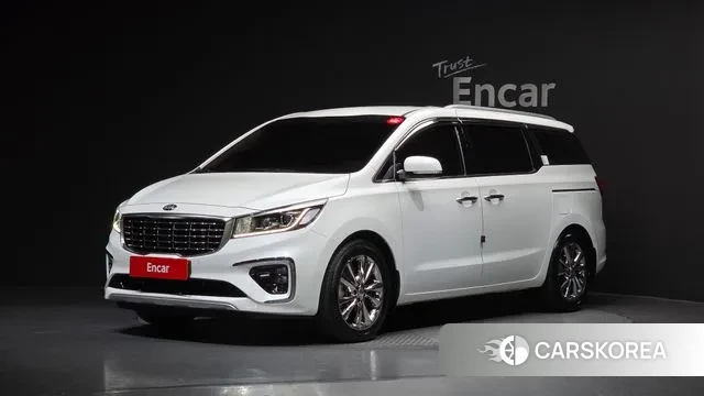 Kia The New Carnival 2019 Белый из Кореи