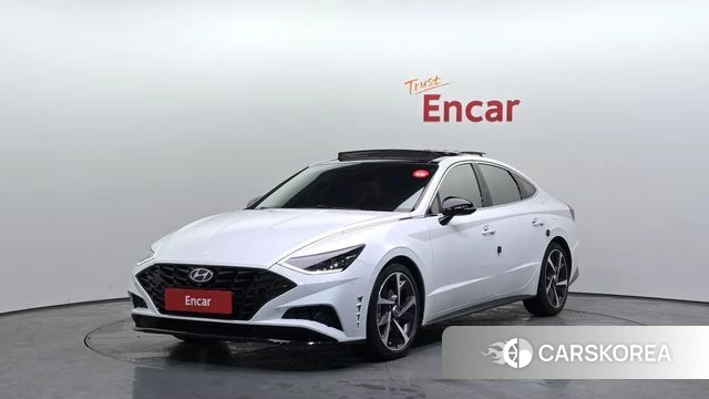 Hyundai Sonata (DN8) 2022 Белый из Кореи