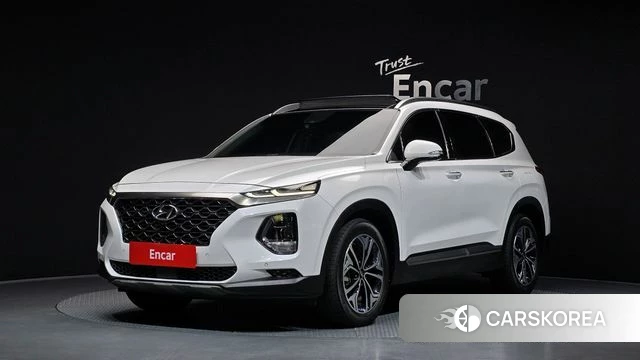 Hyundai Santa Fe TM 2018 Белый из Кореи