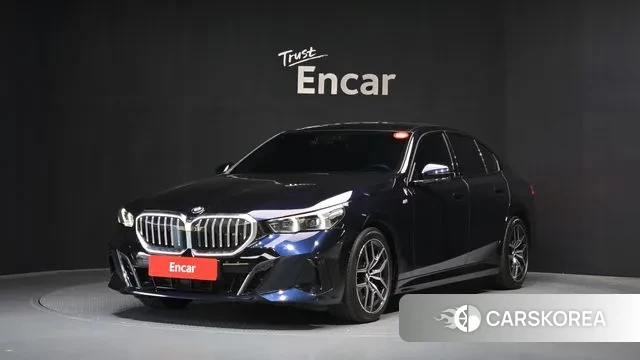 BMW 5 Series (G60) 2024 Черный из Кореи