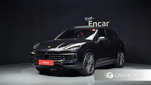 Porsche Cayenne (PO536) 2019 Черный из Кореи