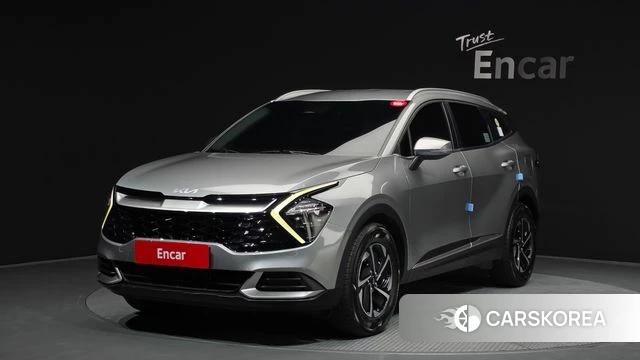 Kia Sportage 5th Generation Hybrid 2022 Серебристо-серый из Кореи