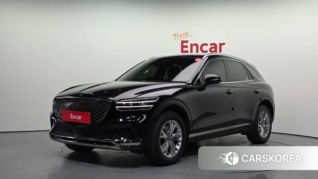 Genesis GV70 2021 Черный из Кореи