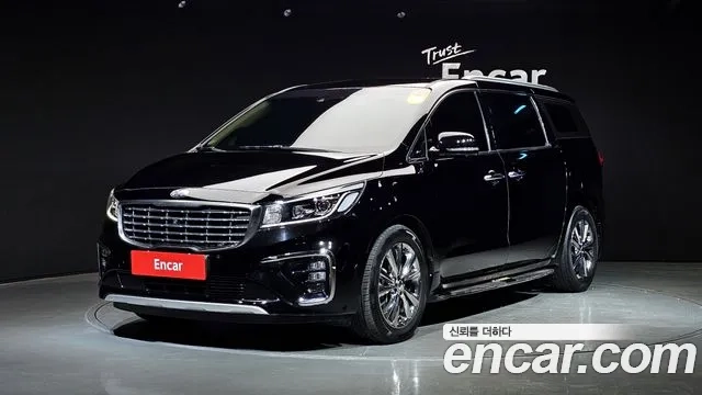 Kia The New Carnival 2018 Черный из Кореи