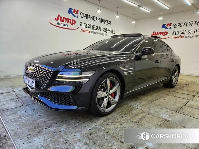 Genesis G80 (RG3) 2021 Черный из Кореи