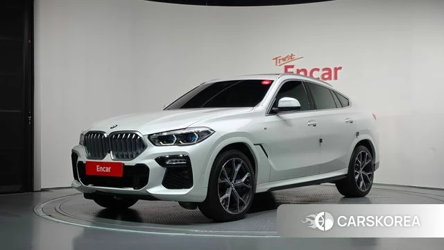 BMW X6 (G06) 2021 Белый из Кореи