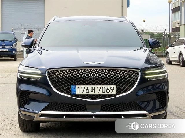 Genesis GV70 2022 Синий из Кореи