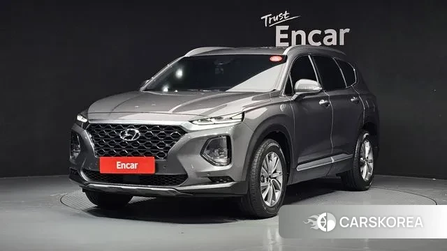 Hyundai Santa Fe TM 2020 Серый из Кореи
