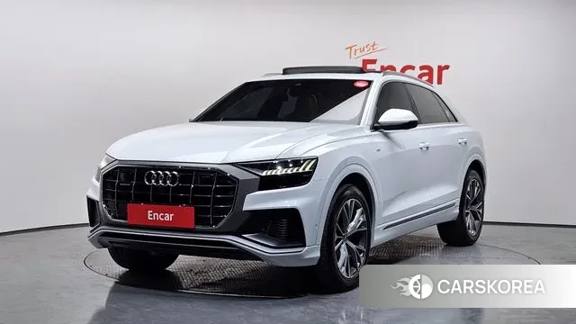Audi Q8 (4M) 2020 Белый из Кореи