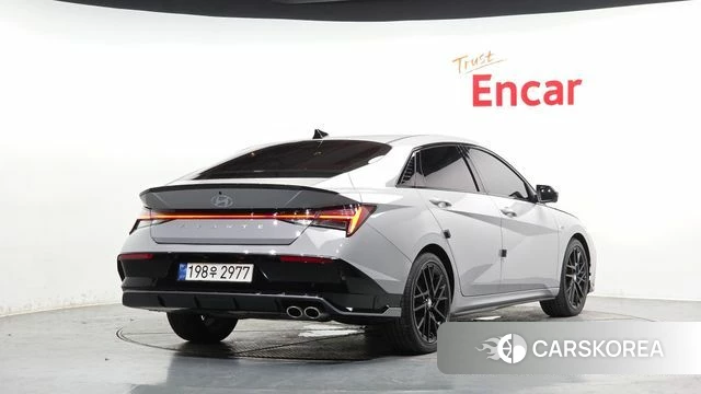 Hyundai The New Avante (CN7) 2025 Серебристо-серый из Кореи