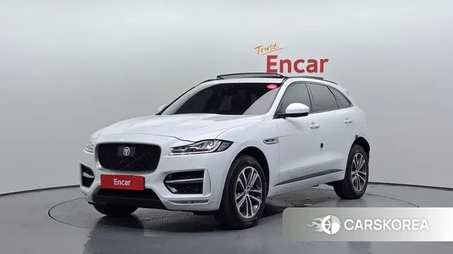 Jaguar F-PACE 2019 Белый из Кореи